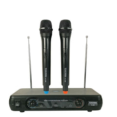 Tosunra by Winland Dual Channel High-Quality Professional Wireless UHF Microphone System TOS-K-68