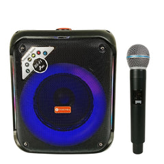 Tosunra by Winland 8in Portable Party Speaker Box 65W w/ BT Independent Control for Volume TOS-SA-8M