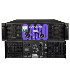 Tosunra by Winland 1350W x 2 CH Powerful High-Current Professional Integrated Amplifier 8Ω TOS-CA30