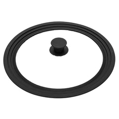 Masflex by Winland Small & Big Tempered Glass Lid with Silicone Rim