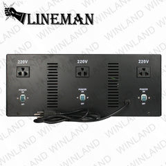 Lineman by Winland 5‑Outlets Rack Mounted Automatic Voltage Regulator 1000W/500W