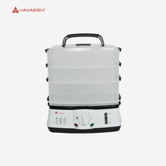 Hanabishi 11L Electric Food Steamer,3 level w/ Keep Warm Function 900watts HFS75 - Winland Depot