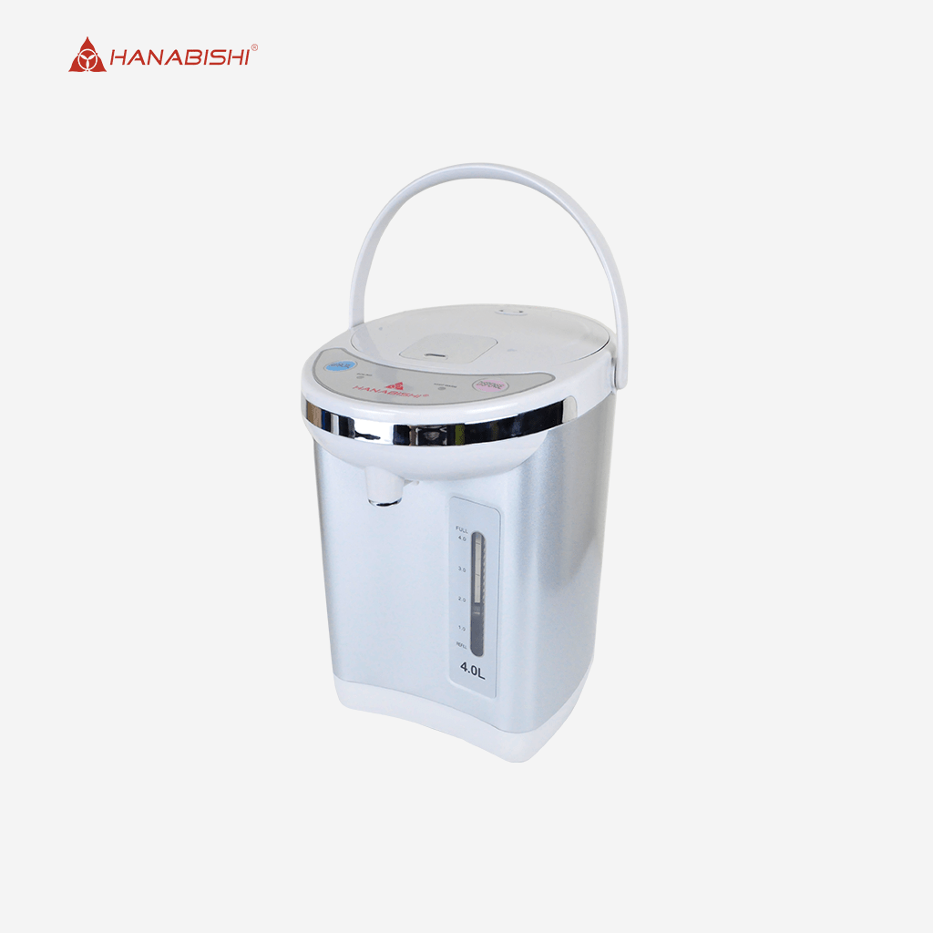 Hanabishi 4.0L Electric Airpots Thermos Air Pot Water Dispenser w/ Auto Pump HOTPOT - 500 - Winland Depot