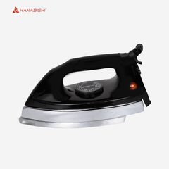 Hanabishi Aluminum Soleplate Flat Dry Iron for Clothes HI82 - Winland Depot