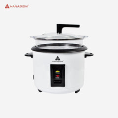 Hanabishi Automatic Electric Rice Cooker 1.8 Liters / 10 - Cups HRC - 18TRNSPSTM - Winland Depot