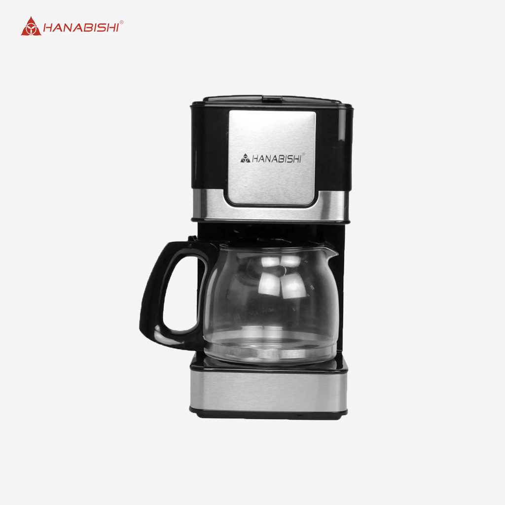 Hanabishi Coffee Cafe Maker Machine HCM15XB | Up to 6 cups - Winland Depot