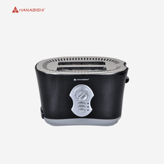 Hanabishi Electric Pop Up Bread Toaster Sandwich Breadmaker Stainless 2 - Slice HPOP - 40SS - Winland Depot