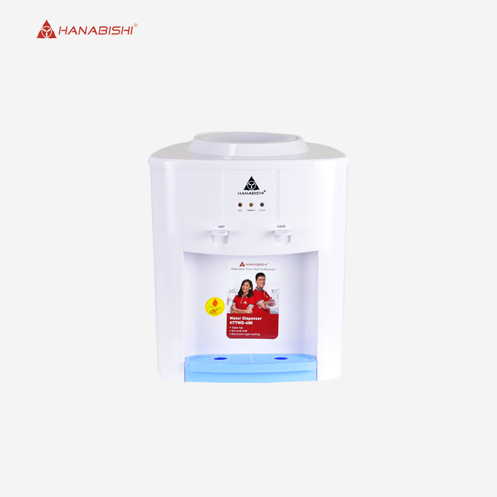 Hanabishi Fast Cooling Water Dispenser Table Top Hot & Cold HTTWD600 - Winland Depot