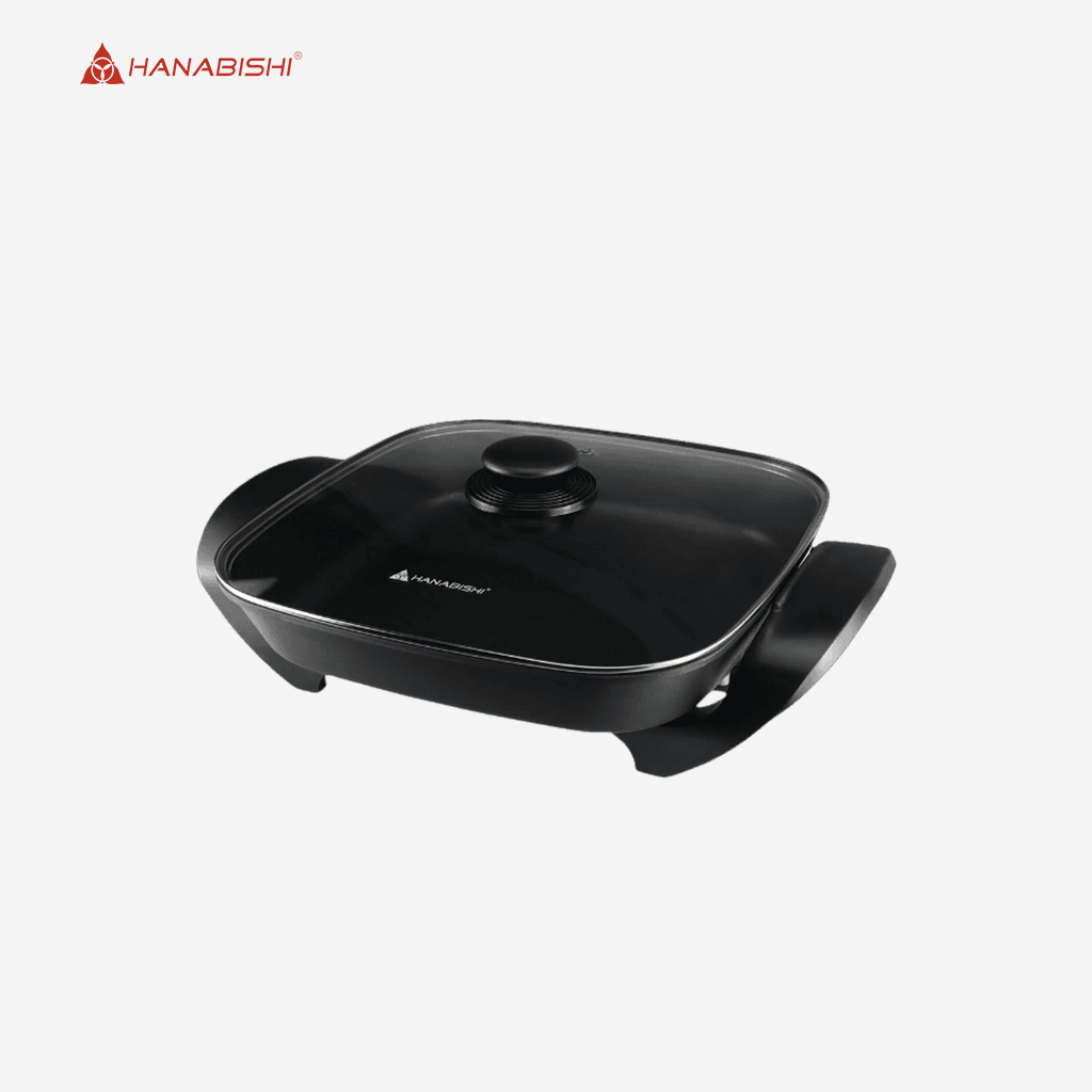 Hanabishi Griller Square Pan Non - Stick Surface w/ Variable Heat Control HGRILL - 280 - Winland Depot