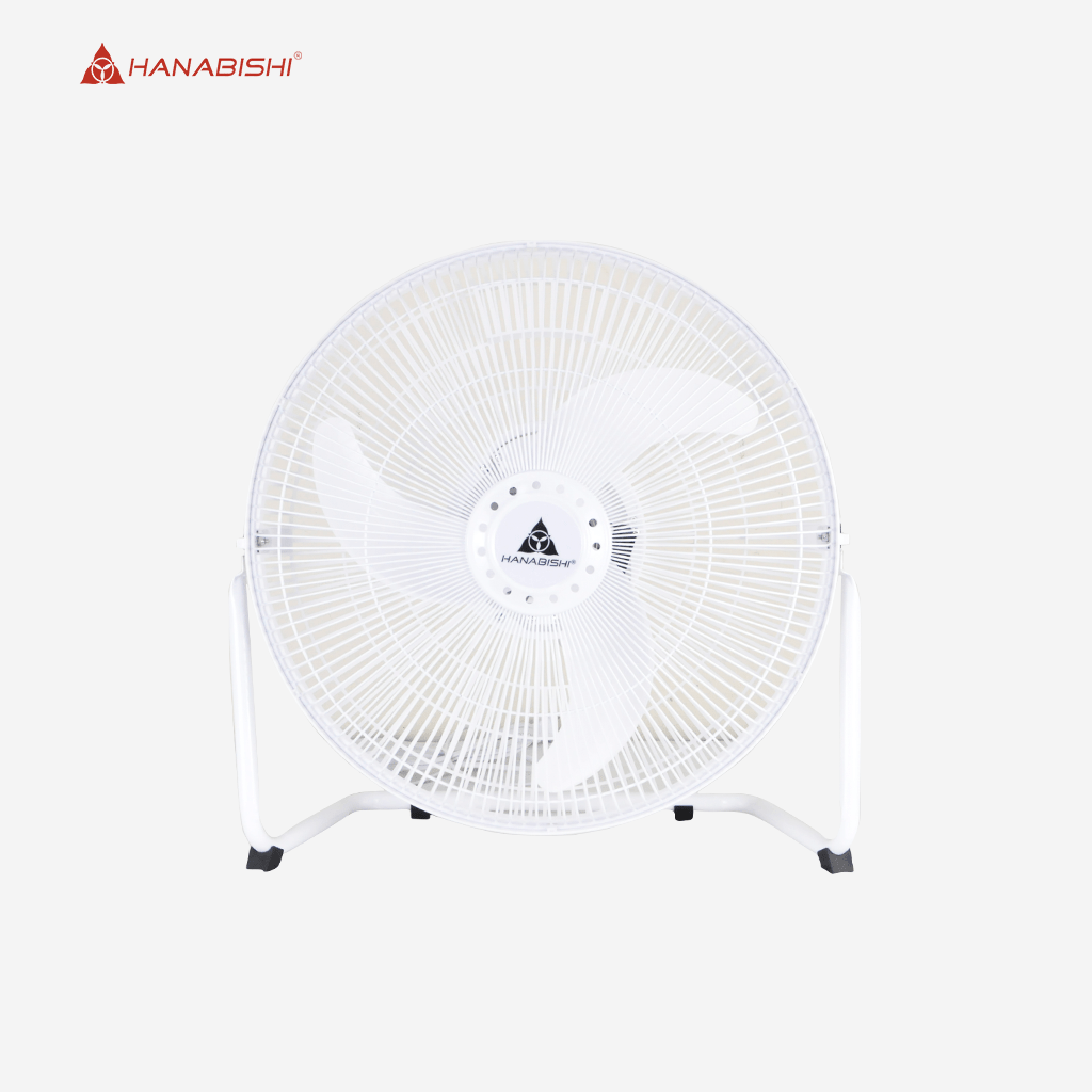 Hanabishi Industrial 16inch Blade Floor Fan | Desk Fan | Electric Fan HIFF1600WHT - Winland Depot
