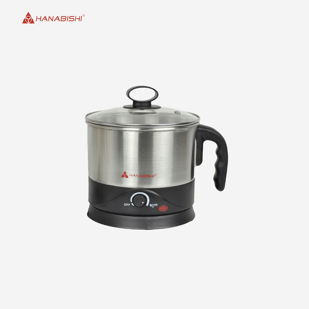 Hanabishi Multifunction Electric Kettle Cooker 1.5L HHMFK - 1500 - Winland Depot
