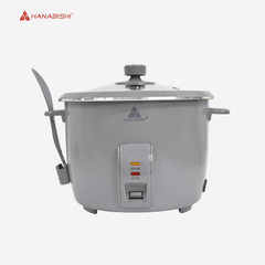 Hanabishi Rice Cooker 1.5L serves 7 cups Glass Cover Non - stick Ceramic Pot HHRC15CERC - Winland Depot