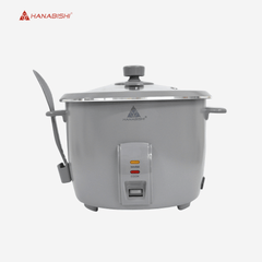Hanabishi Rice Cooker 2.2L serves 12 cups Glass Cover Non - stick Ceramic Pot HHRC22CERC - Winland Depot