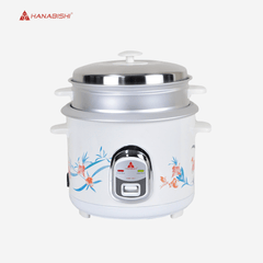 Hanabishi Rice Cooker 2.8L serves 15 cups with Steamer - Winland Depot