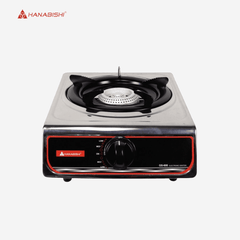 Hanabishi Single Burner Gas Stove,Stainless Top,Single Jet System GS600 - Winland Depot