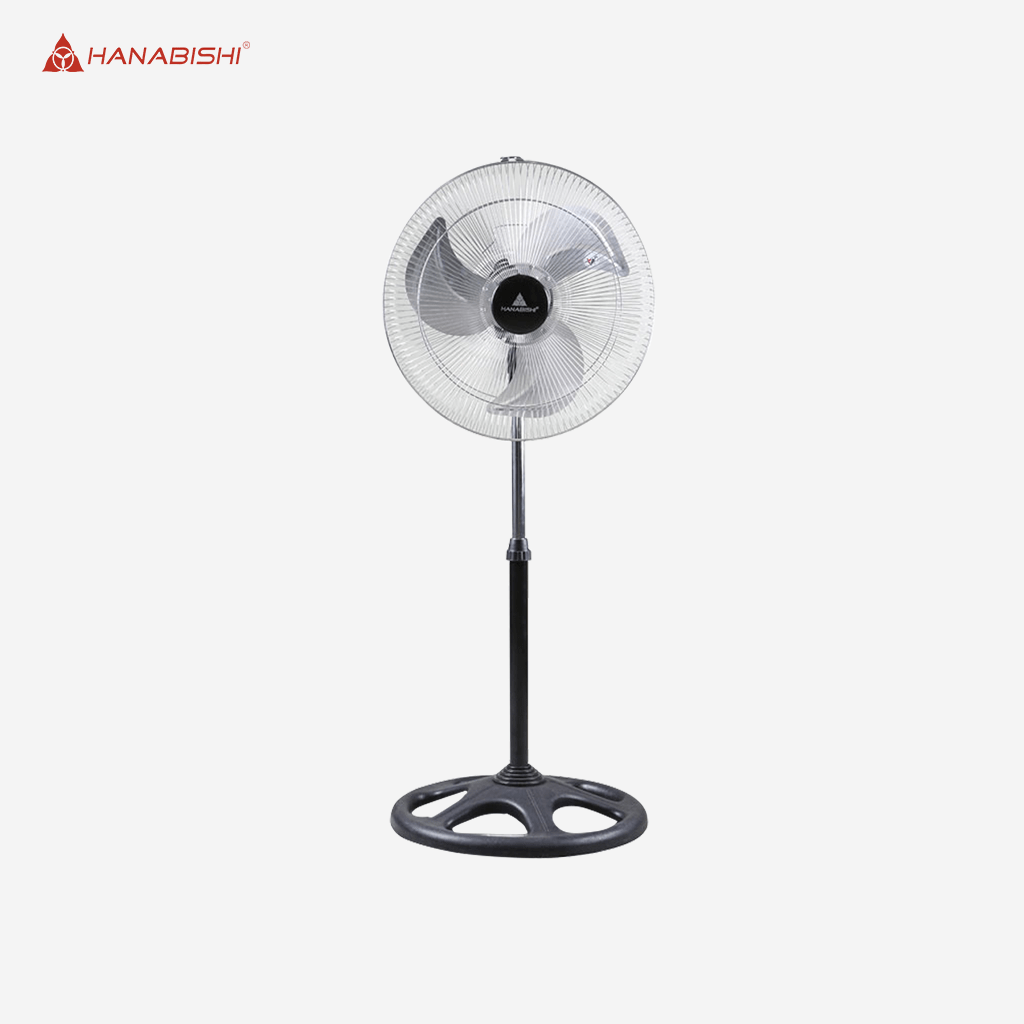 Hanabishi Strong Wind 16" Industrial Stand Fan Electric Fan HISF - 160 HISF160 - Winland Depot