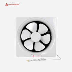 Hanabishi Wall Exhaust Fan High Quality Wall Mounted 10 inches & 12 inches HEF10/ HEF12 - Winland Depot