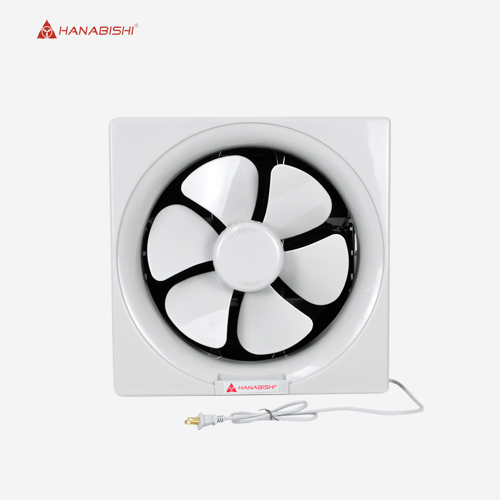 Hanabishi Wall Exhaust Fan High Quality Wall Mounted 10 inches & 12 inches HEF10/ HEF12 - Winland Depot