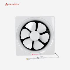 Hanabishi Wall Exhaust Fan High Quality Wall Mounted 10 inches & 12 inches HEF10/ HEF12 - Winland Depot