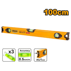 Ingco 100cm Spirit Bar Level Bar HSL18100 - Winland Depot