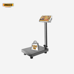 Ingco 100kg Rechargeable Weighing Scale HESA31003 - Winland Depot