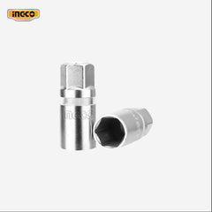 Ingco 1/2 Inch Spark Plug Socket 21mm HSPS12211 - Winland Depot