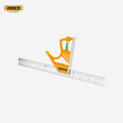 Ingco 12 Inches Magnetic Lock Combination Square Stainless Steel HSR530255 - Winland Depot