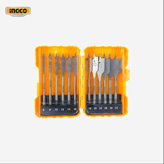 Ingco 12 Pcs Flat Wood Drill Bits Set AKDL1201 - Winland Depot