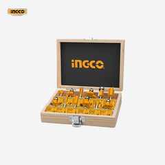 Ingco 12Pcs Router Bits 1/2 - Inch AKRT12121 - Winland Depot