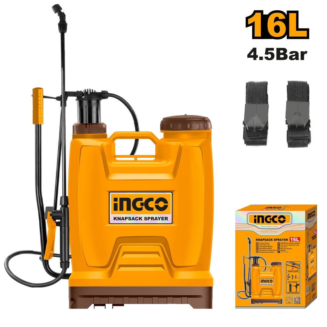 Ingco 16L / 20L Manual Knapsack Garden Disinfectant Sprayer Backpack Sprayer HSPP41602 / HSPP42002 - Winland Depot