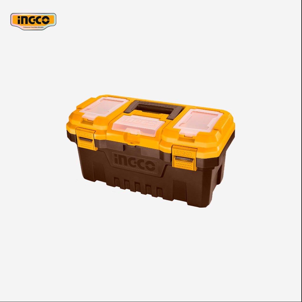 Ingco 17 Inch Plastic PP Tool Box with Tray PBX1701 - Winland Depot