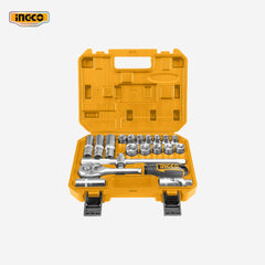 Ingco 20 Pcs / Set 1/2 Inches Socket Set HKTS12201 - Winland Depot