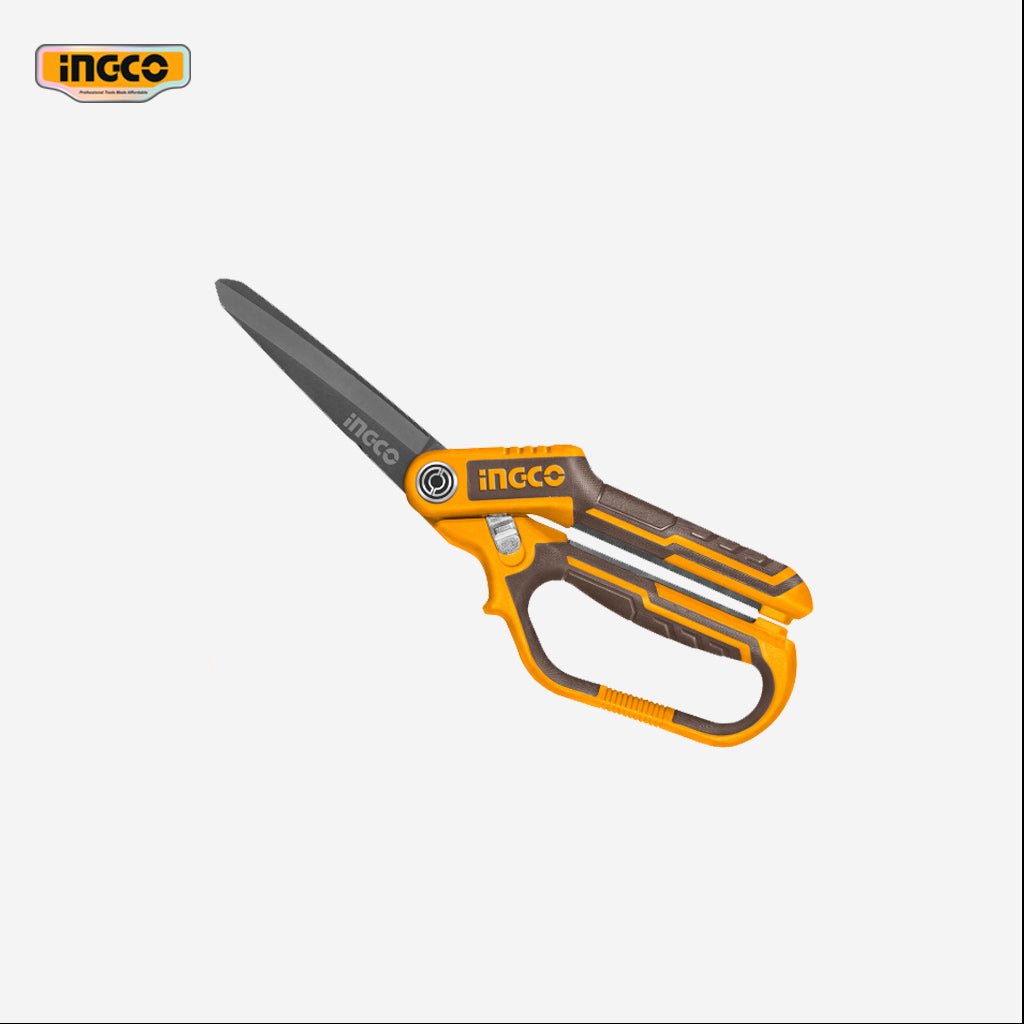 Ingco 255mm(10 Inch) Heavy Duty Titanium Rubber Grip Long - Blade Scissors HSCRS832558 - Winland Depot