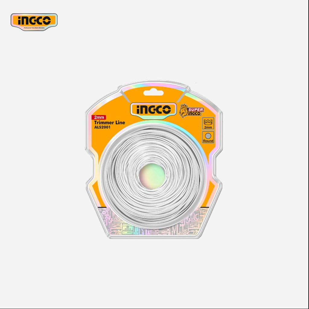 Ingco 2mm Round Trimmer Line for GBC5434421 Gasoline Grass Trimmer ALS2001 - Winland Depot