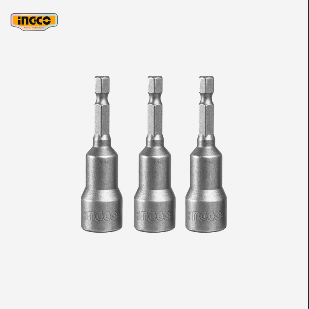 Ingco 3 Pcs 10mm Industrial Magnetic Nut Setter Set AMN1031 - Winland Depot