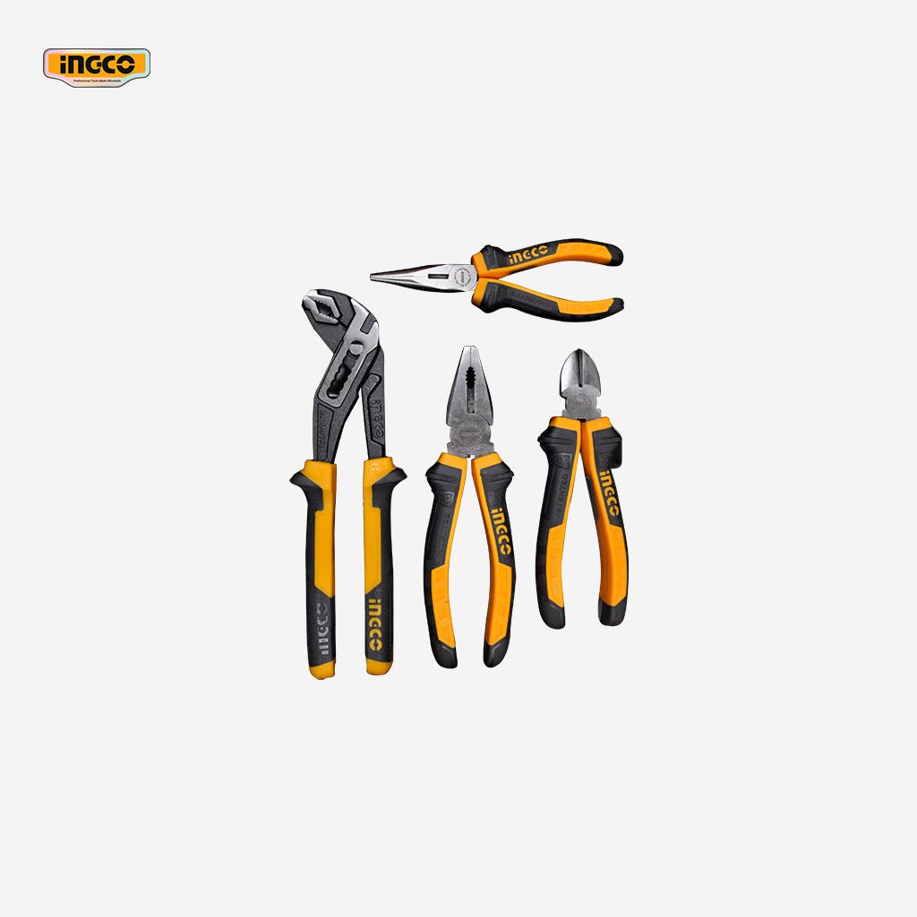 Ingco 4 Pcs Pliers Set HKTV01P041 - Winland Depot