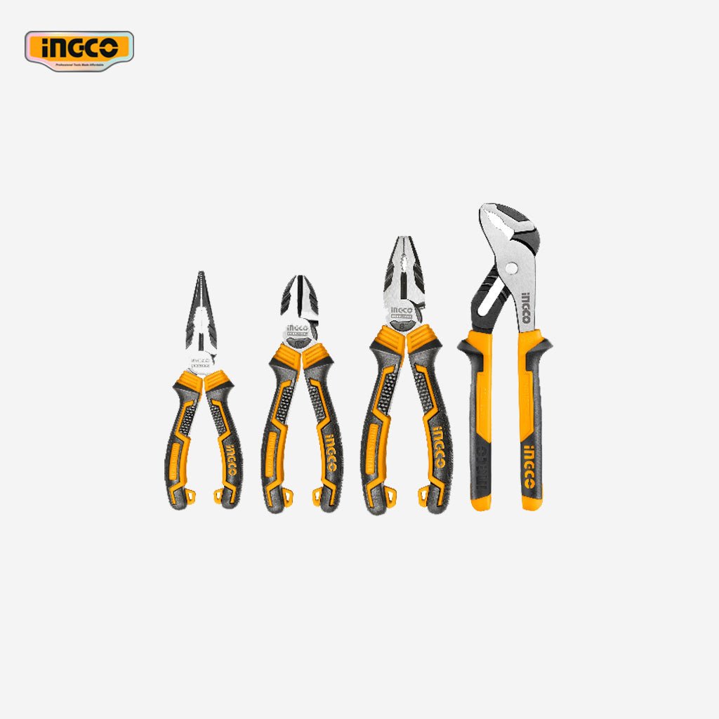 Ingco 4 Pcs Pliers Set HKTV01P042 - Winland Depot