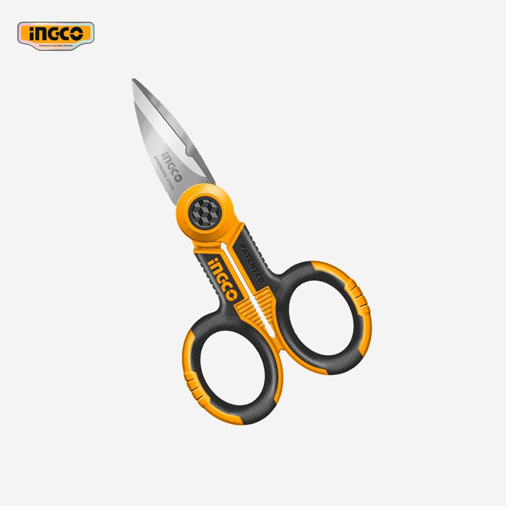 Ingco 5.5 Inch Electrician's Scissors HES02855 - Winland Depot