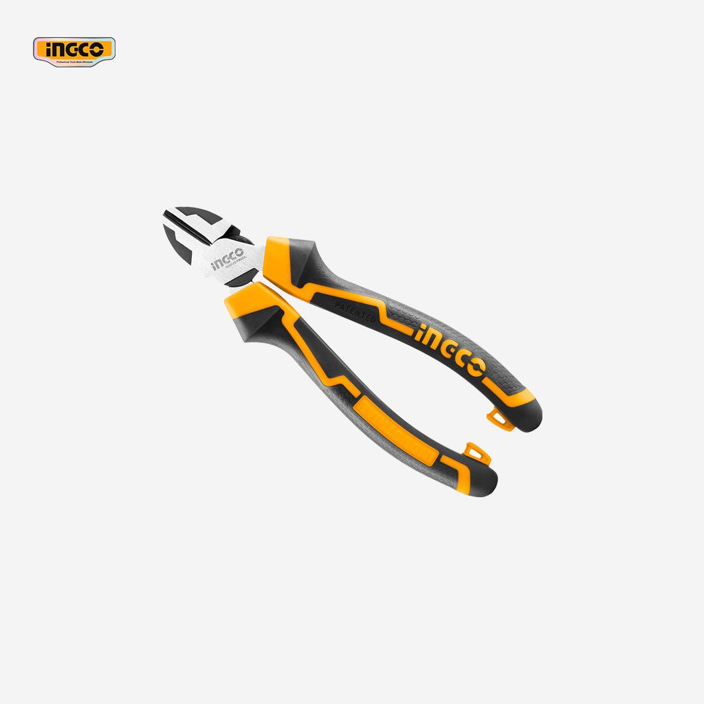 Ingco 6 Inch High Leverage Diagonal Cutting Pliers CR - V HHLDCP28160 - Winland Depot