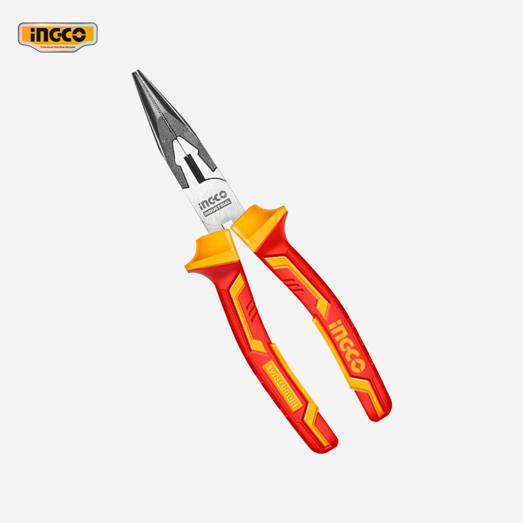Ingco 6 Inch Insulated Long Nose Pliers HILNP28168 - Winland Depot