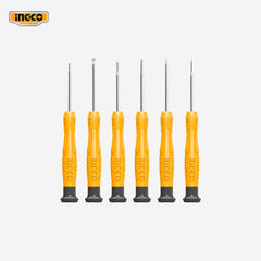 Ingco 6 Pcs Precision Screwdriver Set HKSD0618 - Winland Depot