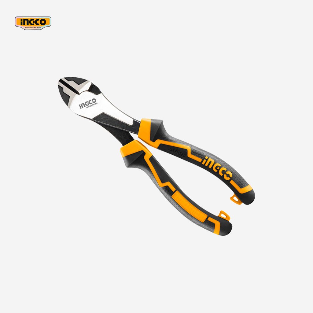 Ingco 7 Inch Industrial High Leverage Diagonal Cutting Pliers CR - V HHHDCP28180 - Winland Depot