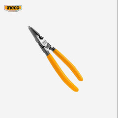 Ingco 7"/180mm Straight External & Interior Seeger Ring Circlip Pliers with Spring HCCP261801 / HCCP261803 - Winland Depot