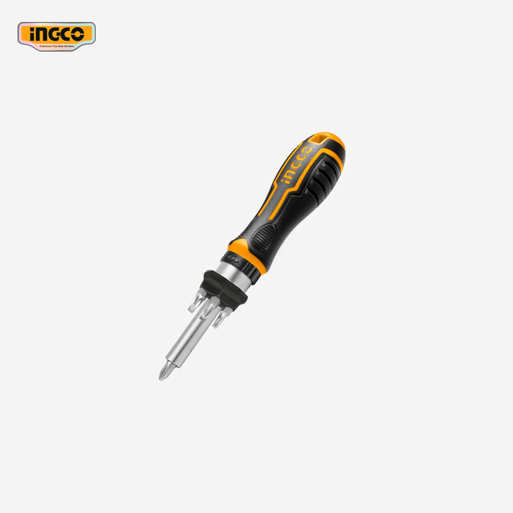 Ingco 8 Pcs Ratchet Driver Screwdriver Set AKISD0808 - Winland Depot