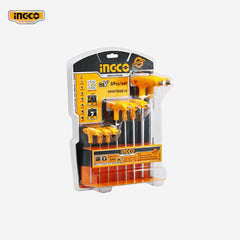 Ingco 8 Pcs T - Handle Hex Wrench Set HHKT80818 - Winland Depot