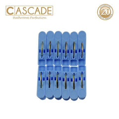Cascade by Winland Small Clip 12pcs/Set (Green / Blue) GC-3237