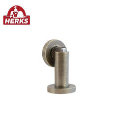 Herks by Winland Satin Stainless / Antique Brass HERKS Door Accessories-Door Stoppers