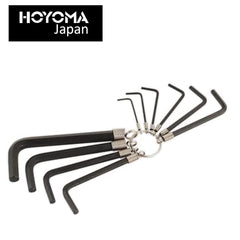 Hoyoma japan by Winland 10pcs. Hex Key Wrench Ring Set H-NL002