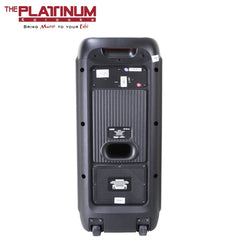 Platinum by Winland DK-88 Duo Portable Party Jukebox Speaker Built-in Karaoke 2000W PMPO