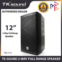 TK SOUND 12 2-way Full Range Professional Passive Speaker Audio Sound 400W RMS TSC-112